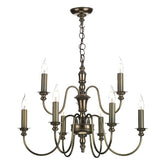 David Hunt Lighting Dickens 9 Light Bronze DIC1363